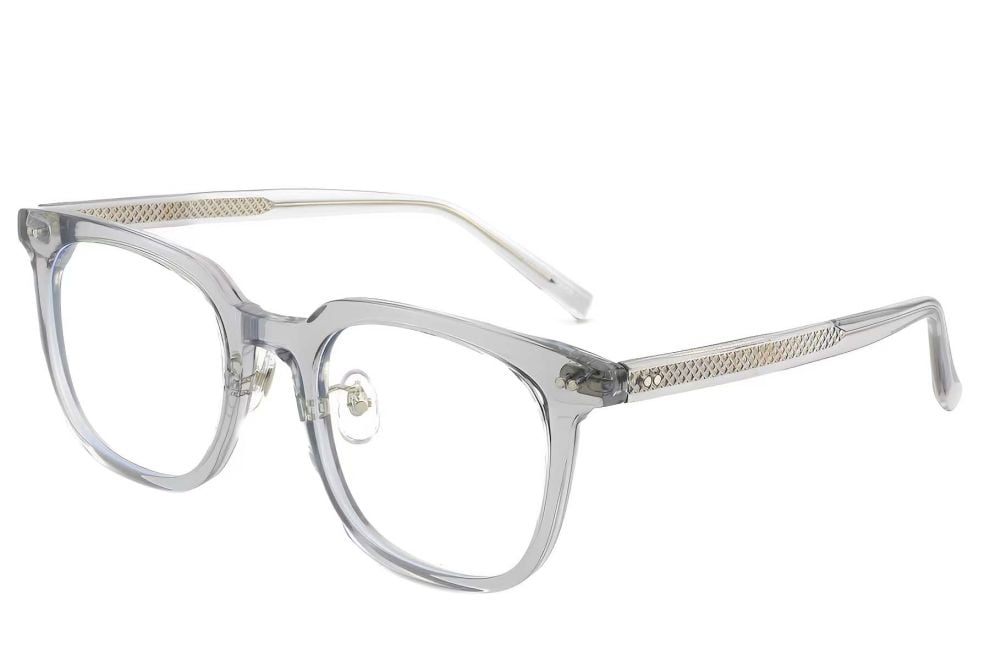 Rectangular Grey TR90 Glasses #BS1025-0164
