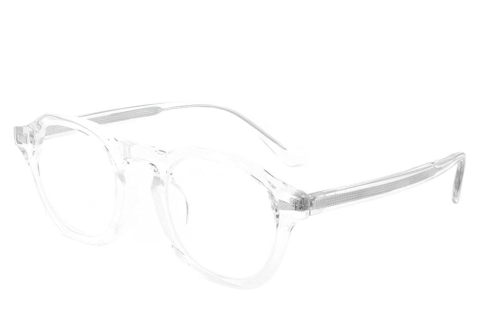 Rectangular Transparent TR90 Glasses #BS1025-0186