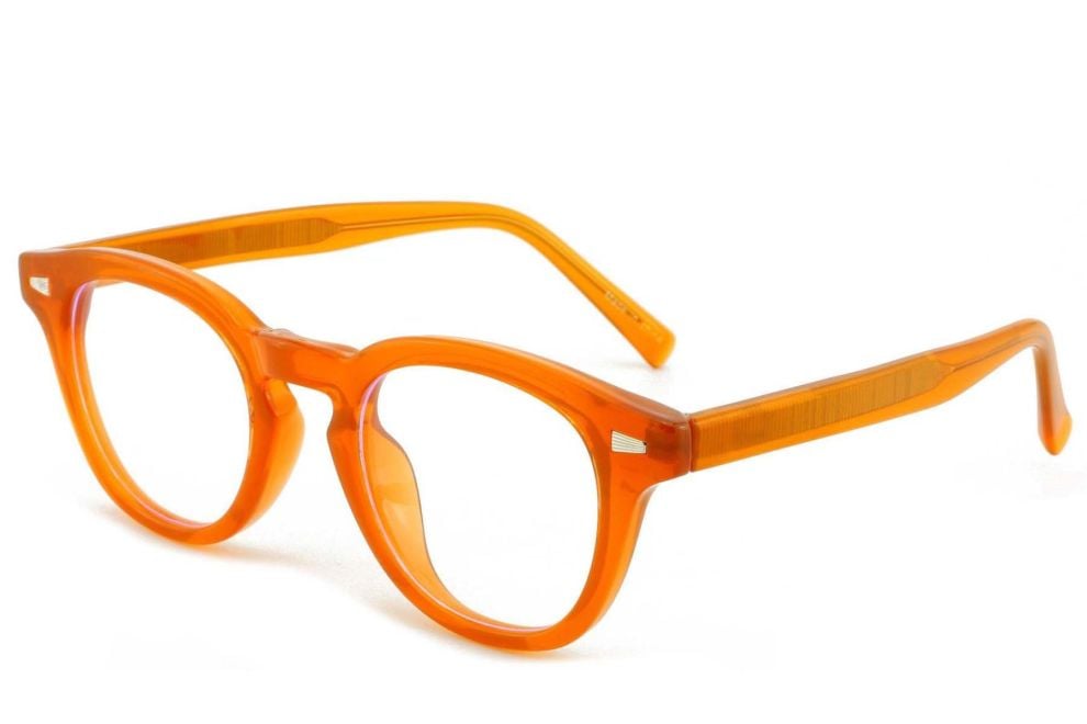 Rectangular Orange TR90 Glasses #BS1025-0193