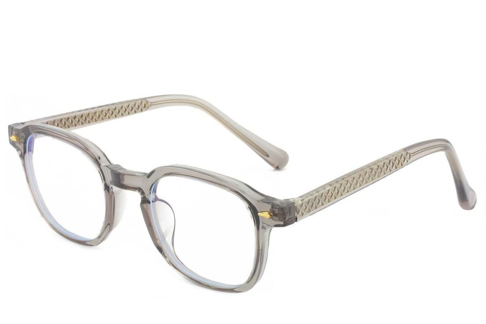 Rectangular Grey TR90 Glasses #BS1025-0199