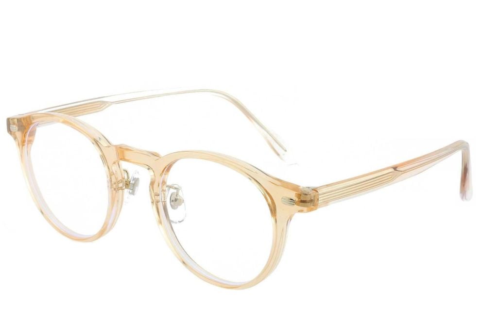 Oval Brown TR90 Glasses #BS1025-0206