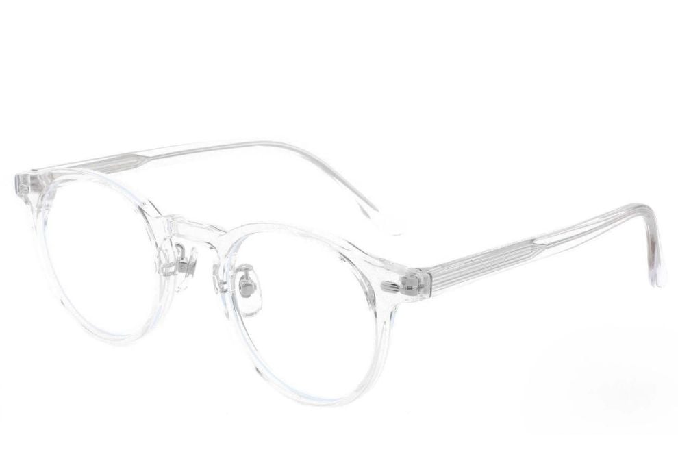Oval Transparent TR90 Glasses #BS1025-0207