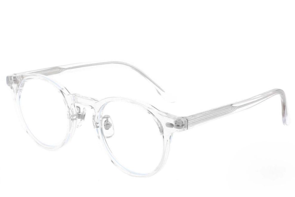 Ovale transparente TR90-Brille #BS1025-0207