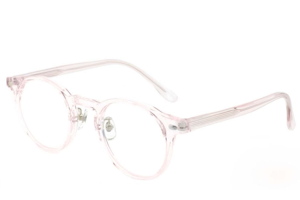 Oval Pink TR90 Glasses #BS1025-0208