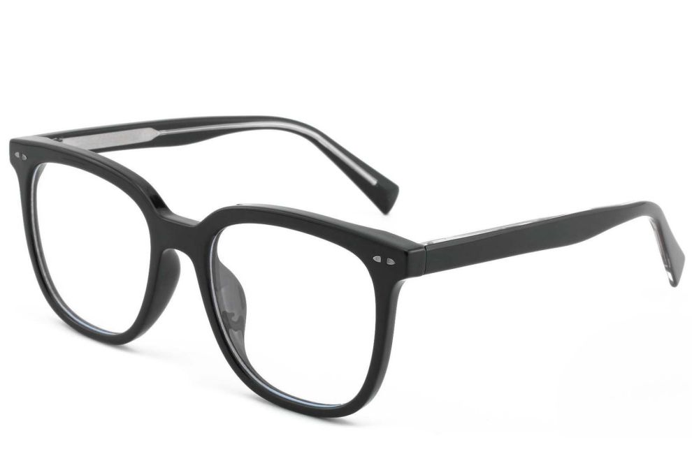 Rectangular Black TR90 Glasses #BS1025-0209
