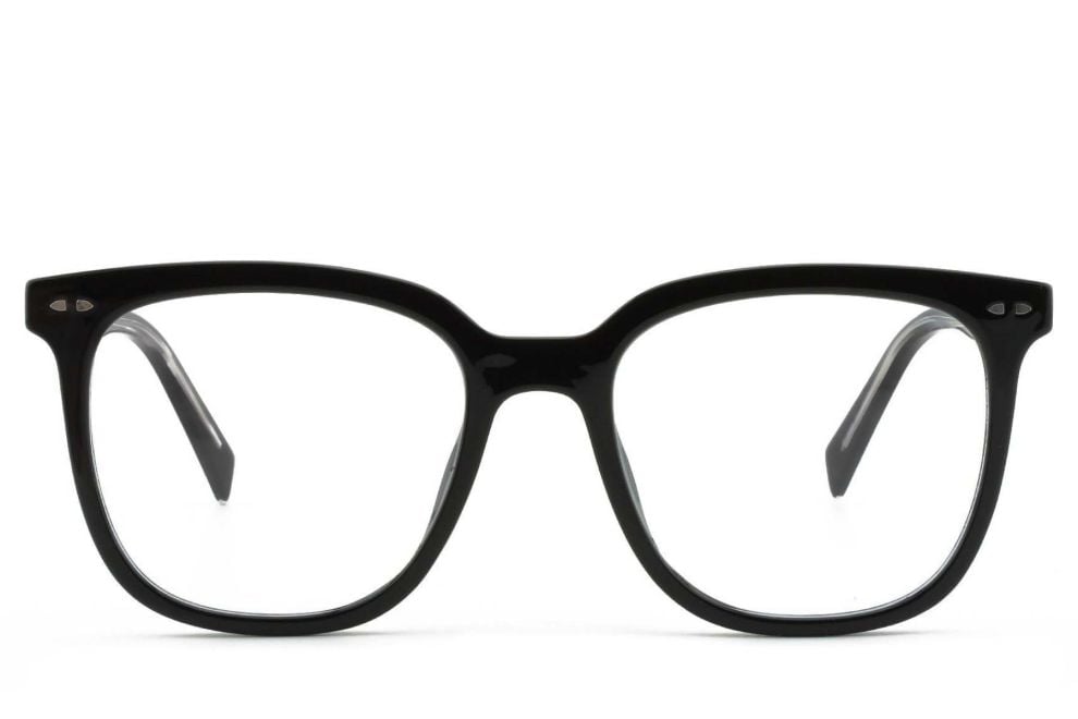 Rectangular Black TR90 Glasses #BS1025-0209