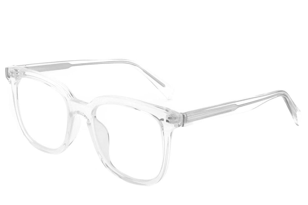 Rectangular Transparent TR90 Glasses #BS1025-0210