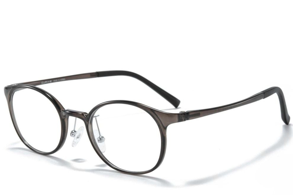 Oval Grey Ultem Glasses #BS1025-0231