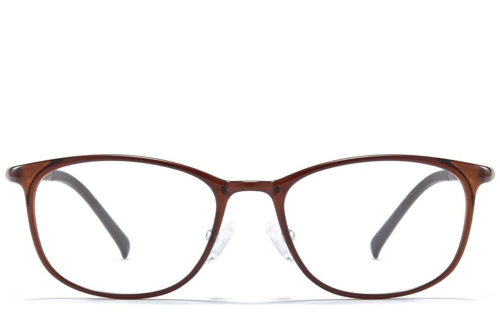 Rectangular Brown Ultem Glasses #BS1025-0235
