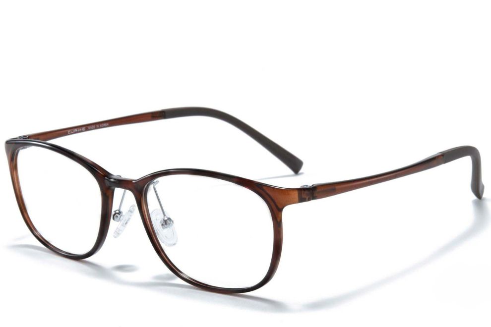 Rectangular Tortoiseshell Ultem Glasses #BS1025-0239
