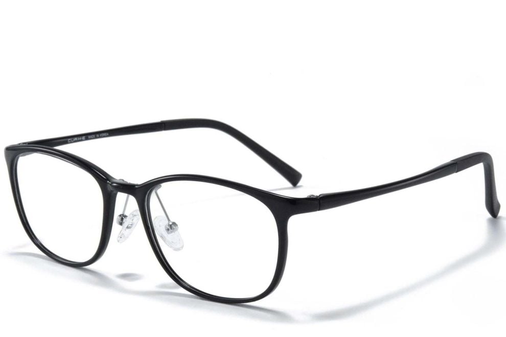 Rectangular Black Ultem Glasses #BS1025-0240