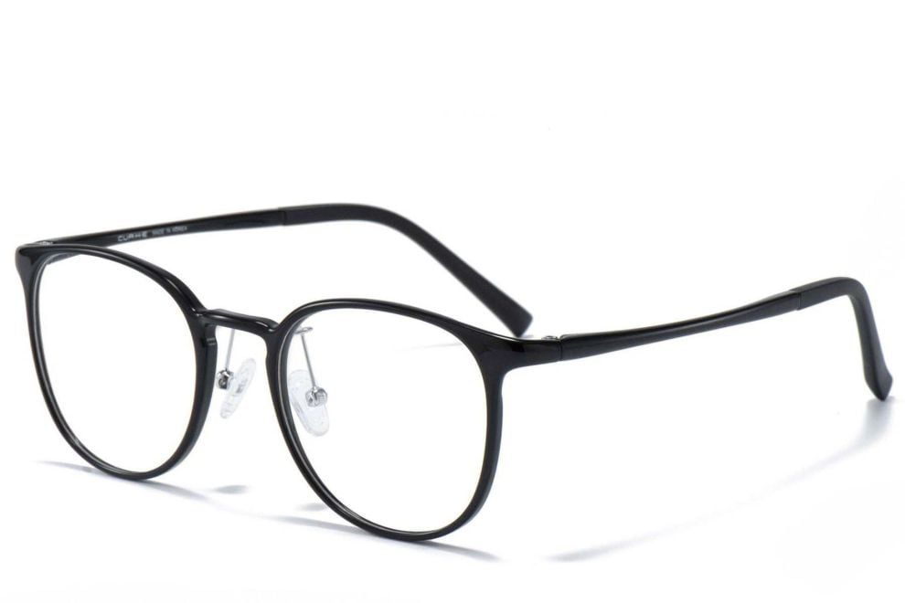 Oval Black Ultem Glasses #BS1025-0253