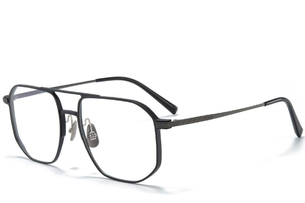 Aviator Copper Metal Glasses #BS1025-0273