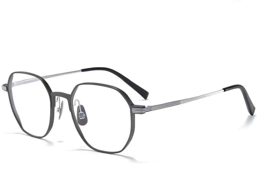 Geometric Copper Metal Glasses #BS1025-0285