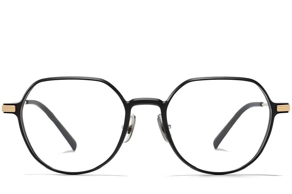 Geometric Golden Metal Glasses #BS1025-0297