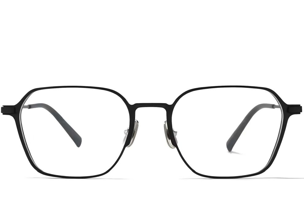 Geometric Black Metal Glasses #BS1025-0311