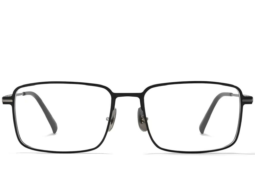 Rectangular Copper Metal Glasses #BS1025-0347