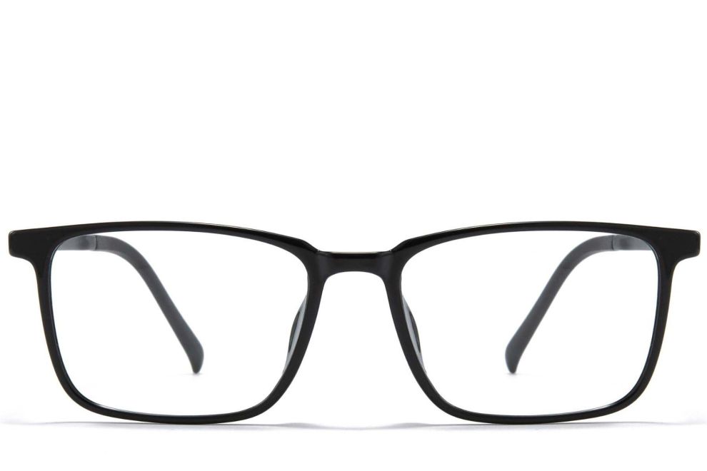 Rectangular Black TR90 Glasses #BS1025-0351