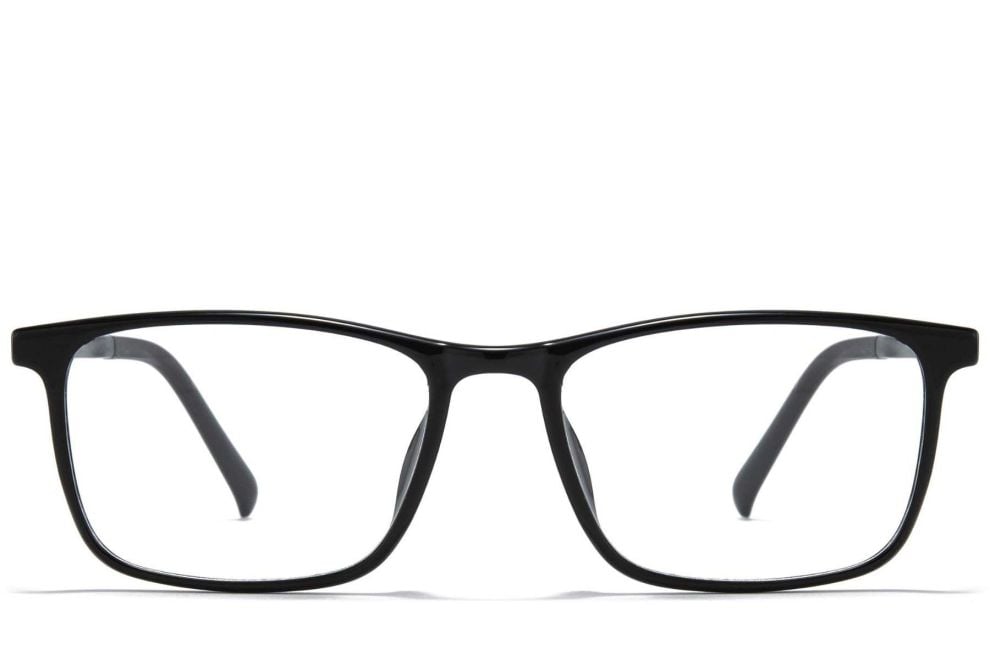 Rectangular Black TR90 Glasses #BS1025-0355