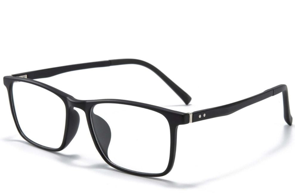 Rectangular Black TR90 Glasses #BS1025-0356