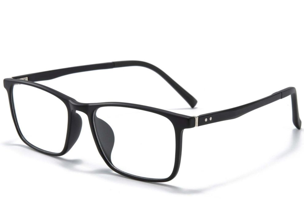 Rectangular Black TR90 Glasses #BS1025-0356