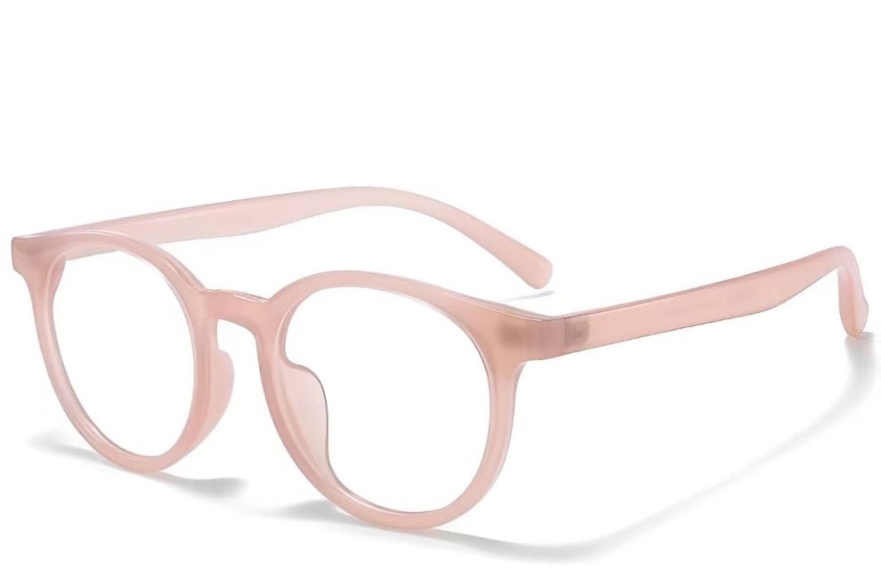 Round Pink TR90 Glasses #BS1025-0362