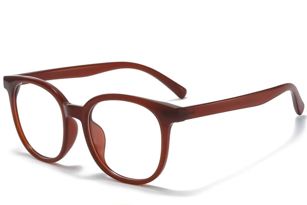 Ovale rote TR90-Brille #BS1025-0367