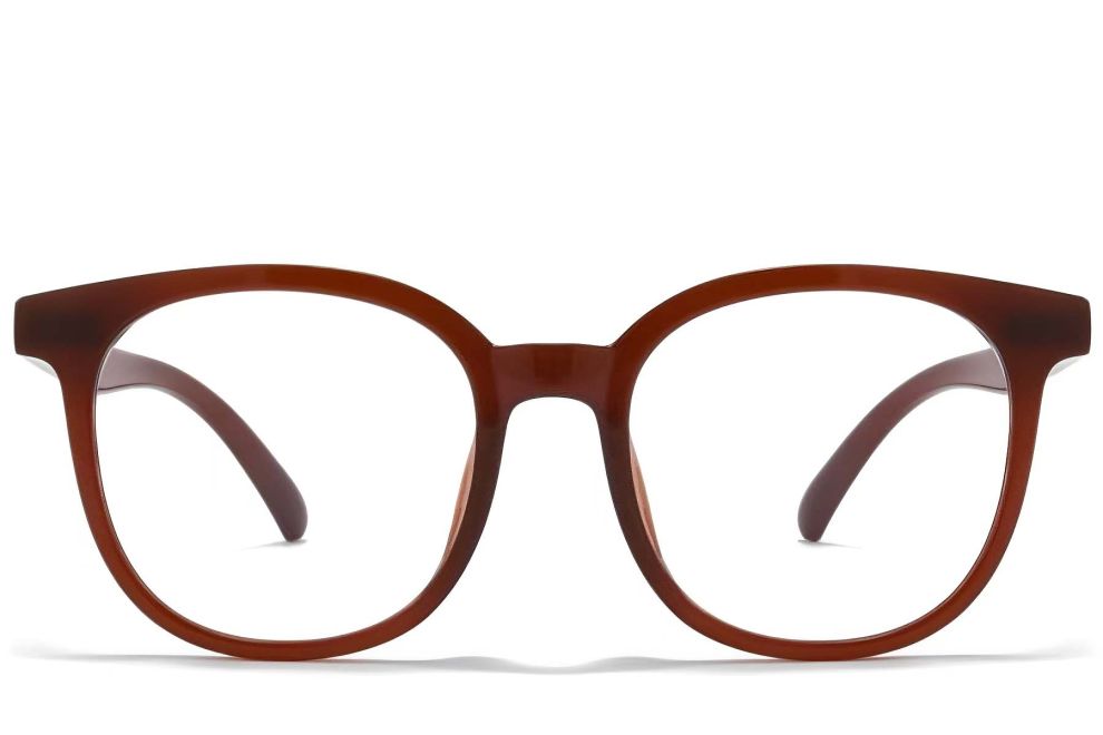 Ovale rote TR90-Brille #BS1025-0367