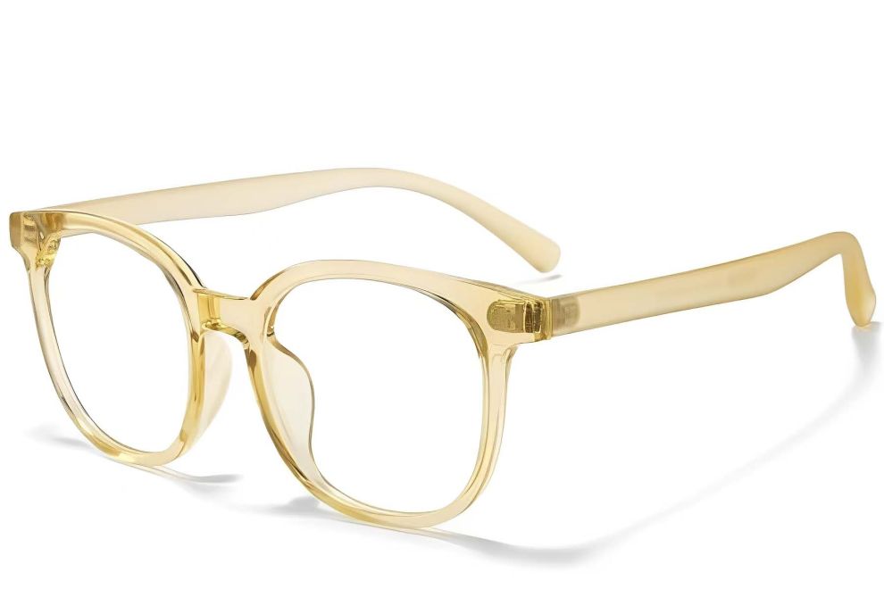 Gafas TR90 ovaladas amarillas #BS1025-0371
