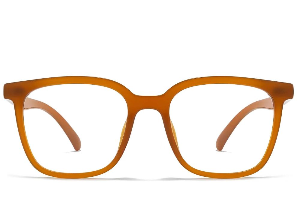 Rectangular Orange TR90 Glasses #BS1025-0373