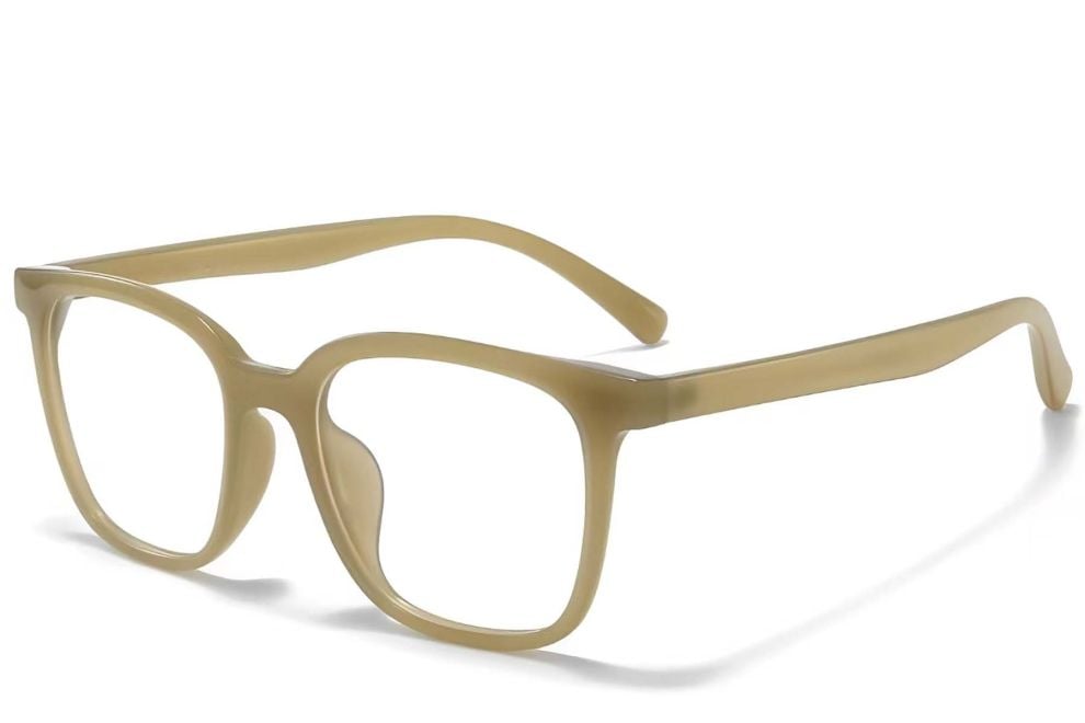 Rectangular Green TR90 Glasses #BS1025-0375
