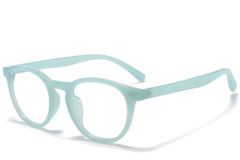 Oval Green TR90 Glasses #BS1025-0383