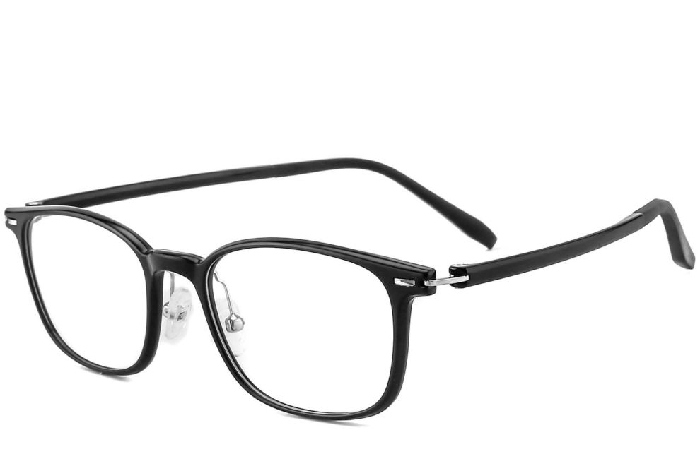 Rectangular Black Ultem Glasses #BS1025-0429
