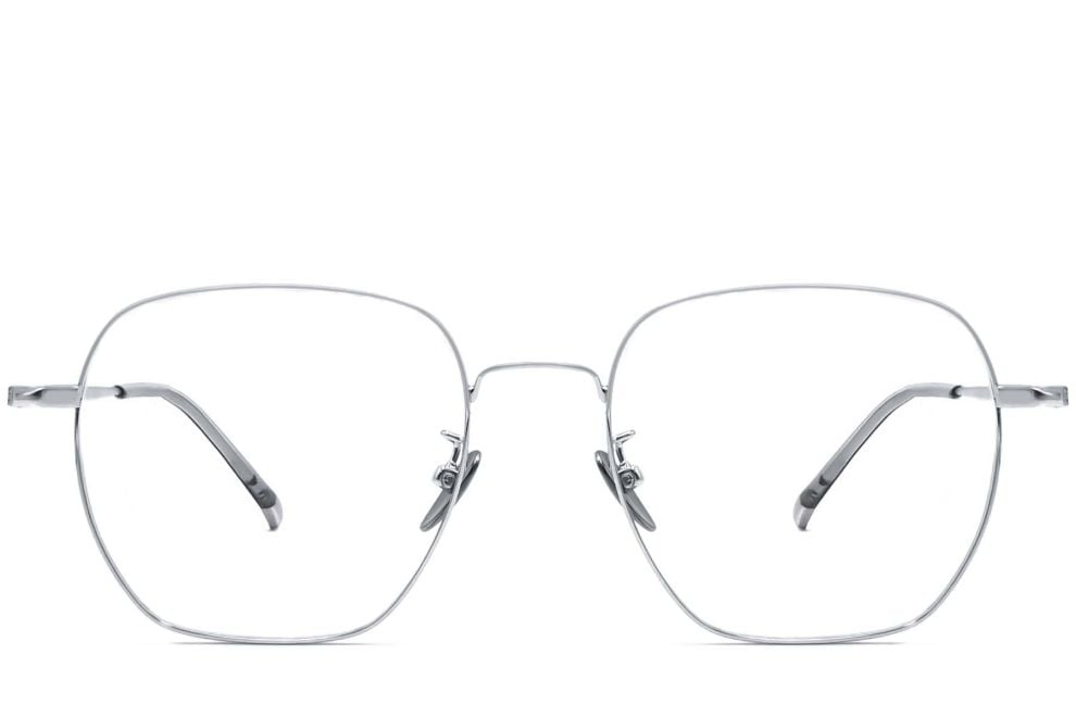 Geometric Silver Metal Glasses #BS1913-0021