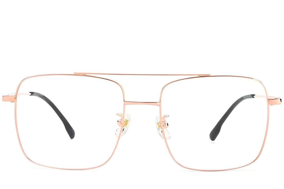 Lunettes aviateur en titane rose #BS1913-0210