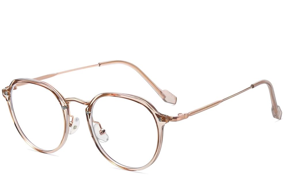 Ovale gelbe TR90-Brille #BS1913-0273