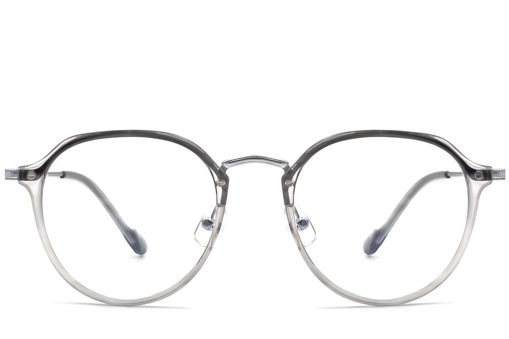 Gafas TR90 ovaladas grises #BS1913-0275