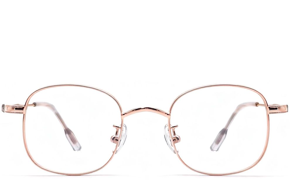 Ovale rosa Titanbrille #BS1913-0299