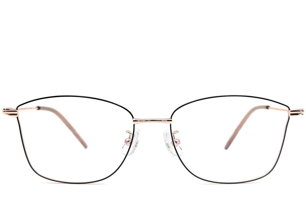 Gafas de metal dorado con forma de mariposa #BS1924-0014