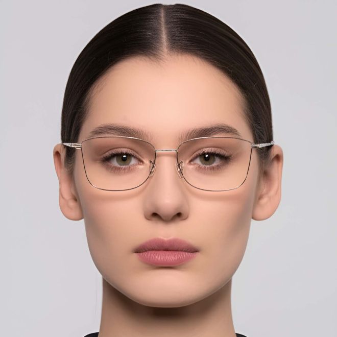 Gafas de metal dorado con forma de mariposa #BS1924-0014