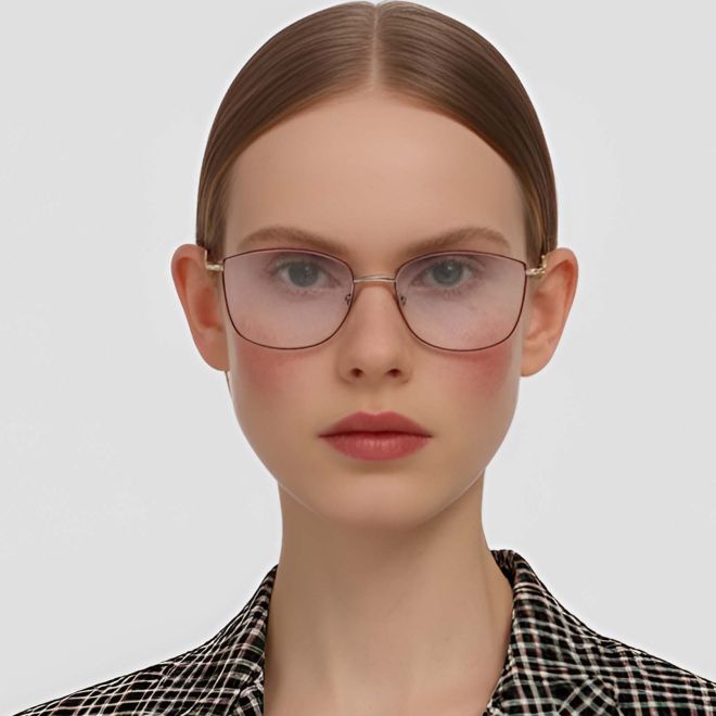 Butterfly Red Metal Glasses #BS1924-0015