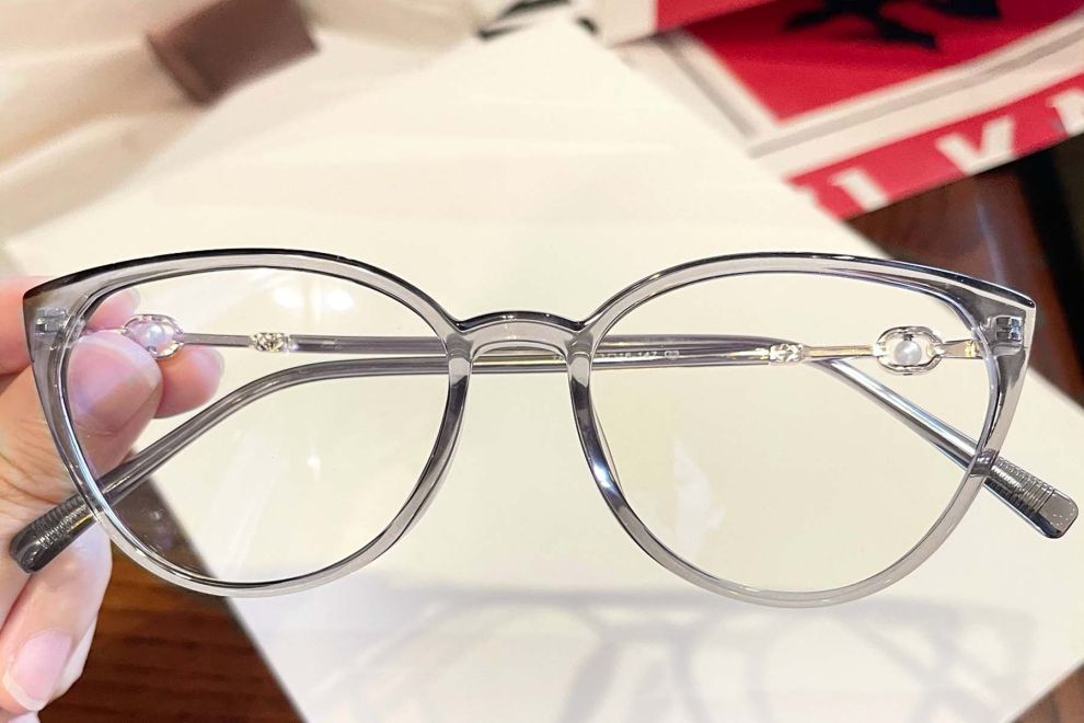 Butterfly Grey TR90 Glasses #BS1924-0032