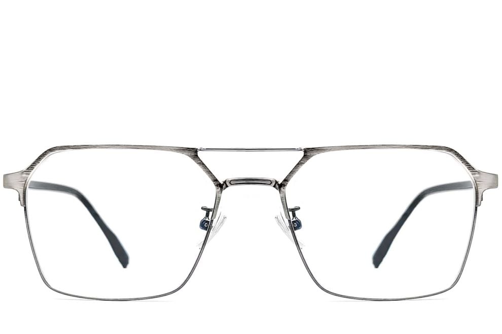 Aviator Golden Metal Glasses #BS1924-0050