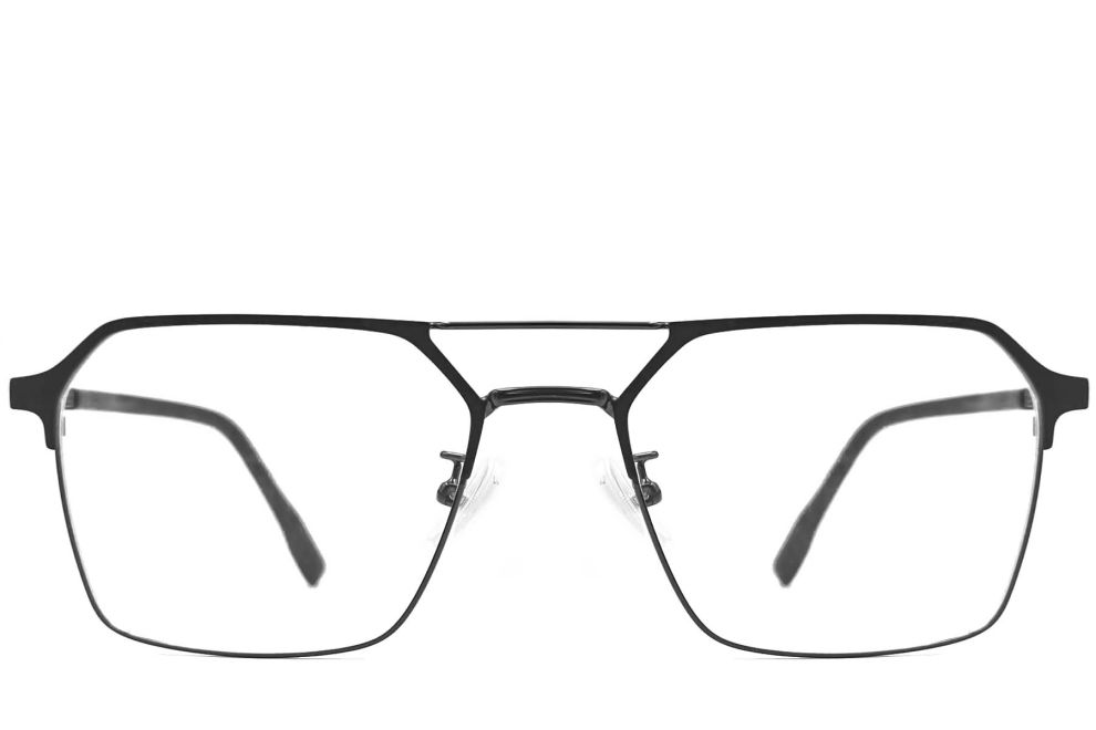 Aviator Copper Metal Glasses #BS1924-0051
