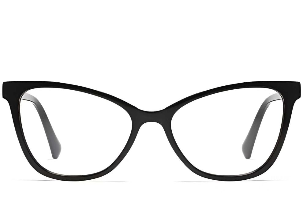Butterfly Black Acetate Glasses #BS2012-0013