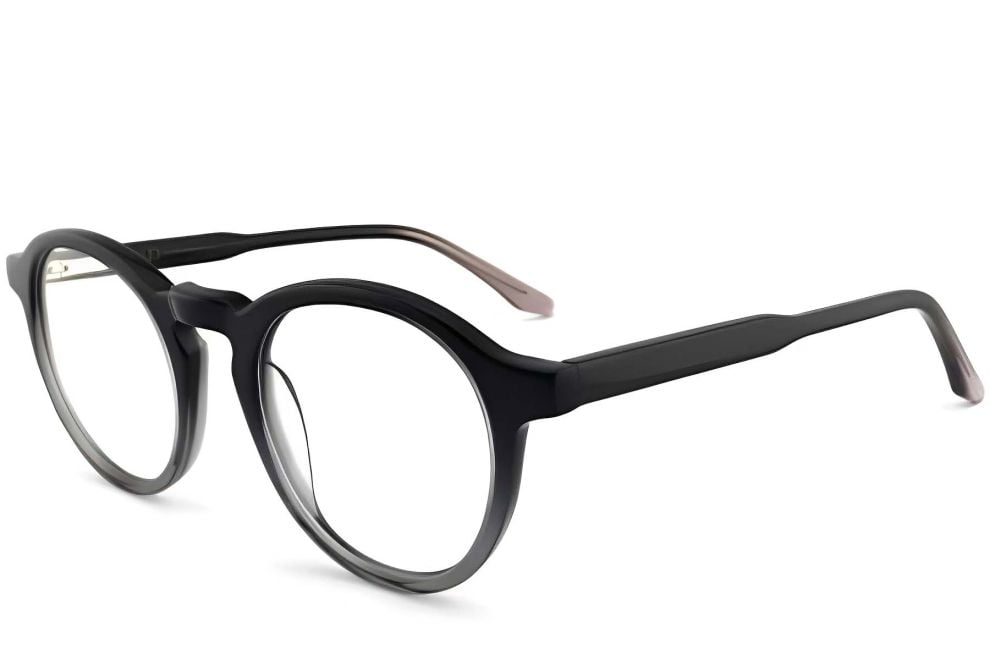 Round Grey Acetate Glasses #BS2012-0079