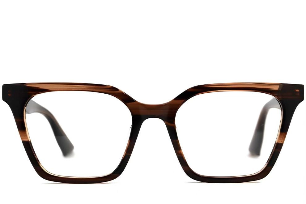 Rectangular Tortoiseshell Acetate Glasses #BS2012-0084