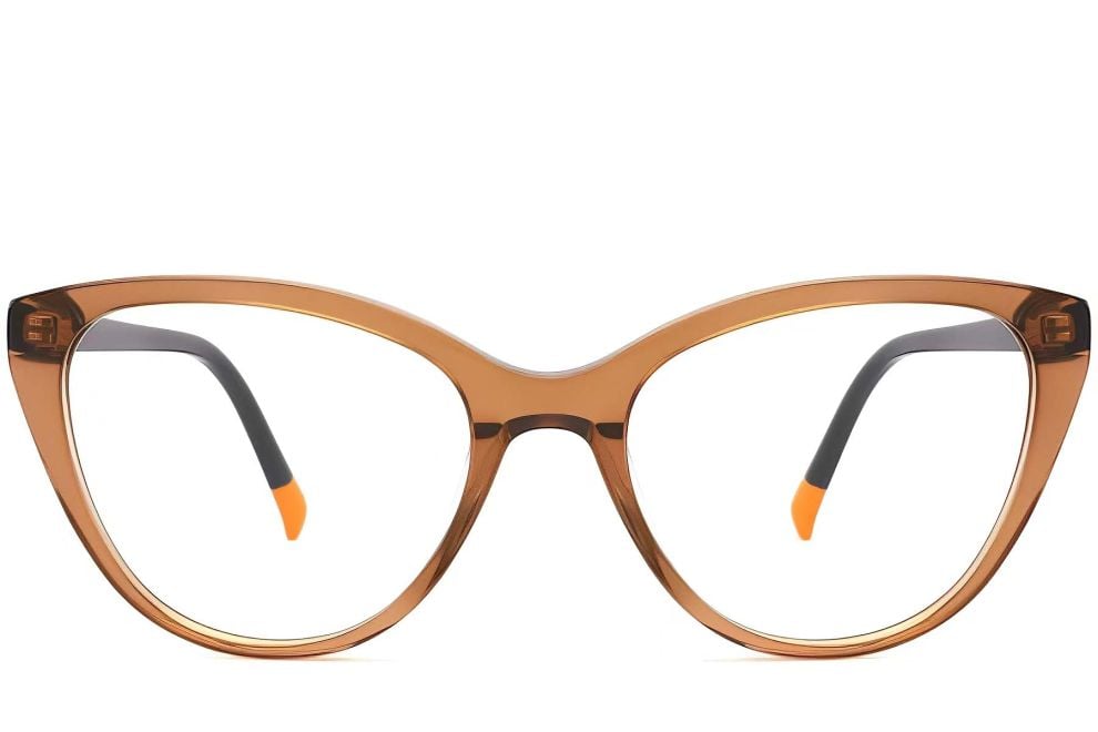 Butterfly Brown Acetate Glasses #BS2012-0127