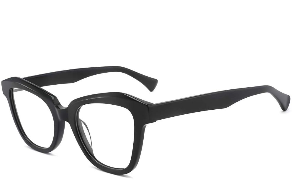 Butterfly Black Acetate Glasses #BS2012-0196