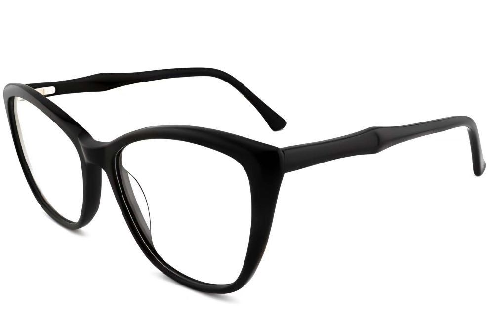 Butterfly Black Acetate Glasses #BS2012-0260